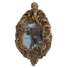 #58 Swedish Baroque Style Mirror