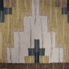 #622 Vintage Swedish Flat Weave Rug