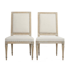 #791 Pair of Gustavian Chairs