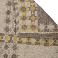 #830 Vintage Flat Weave Rug by Ingrid Dessau