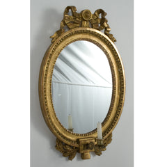 #909 Pair of Gustavian Mirror Sconces