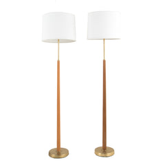#930 Pair of Hans Bergstom Lamps