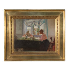 #970 Oil Painting by Michael Ancher